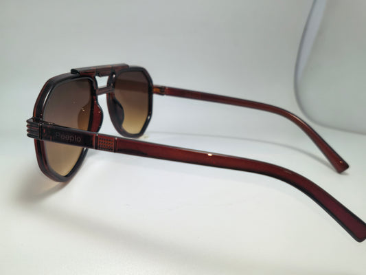 Peeplo Designer Polygon Polarized sunglasses S91-4