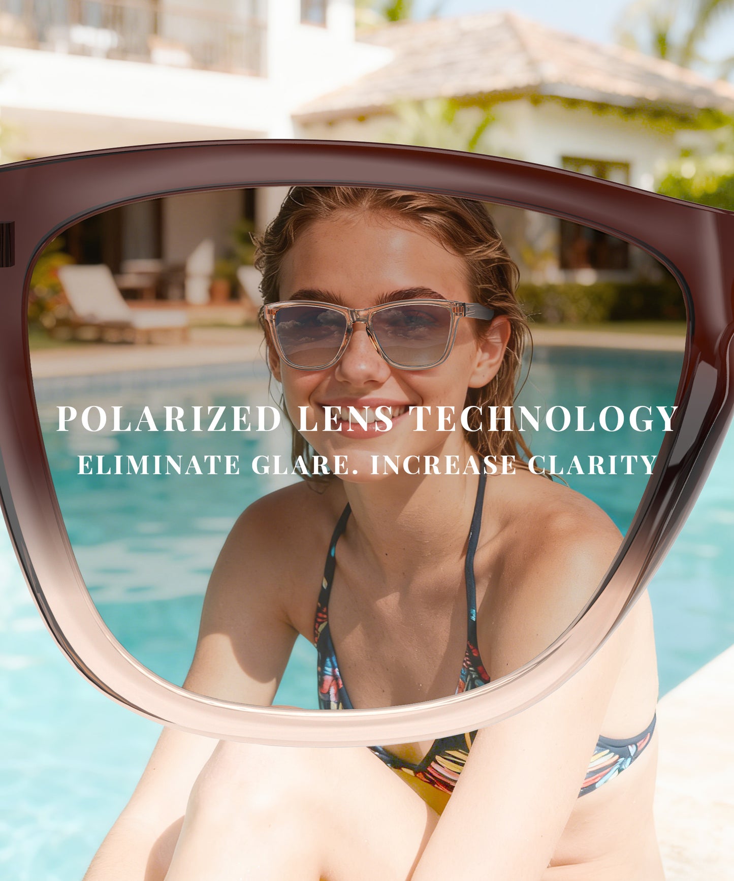 Sunglasses-women Polarized Sunglasses-womens: Trendy Sun Glasses polarized UV400 Protection Fashion Sunglasses QS06-5-15-19